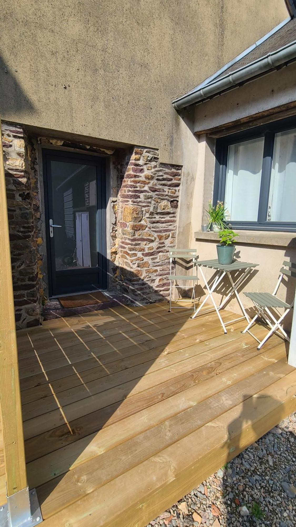 Maison De Bourg Bretonne Baulon Luaran gambar